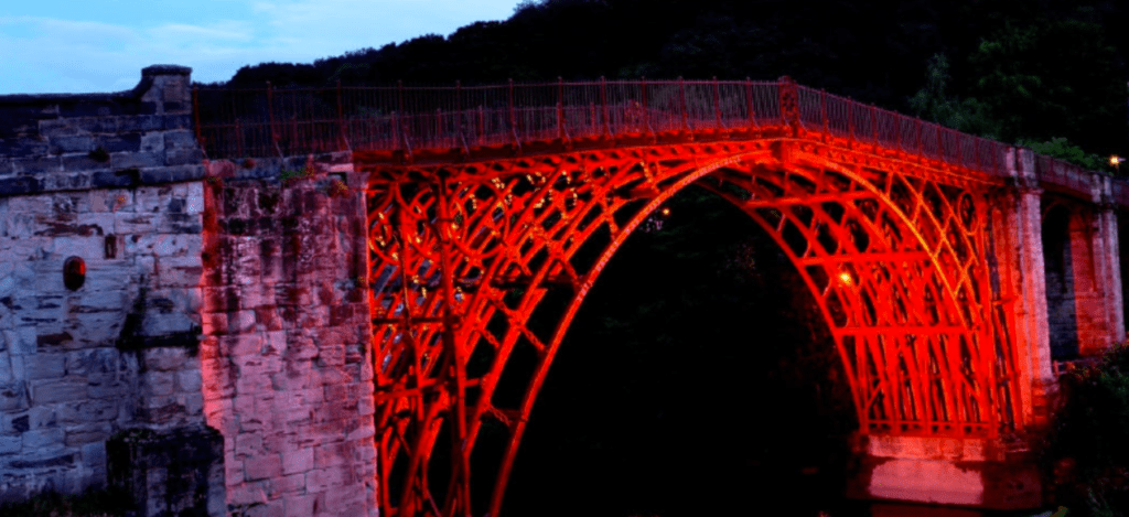 The Iron Bridge brought back to life with Wireless DMX