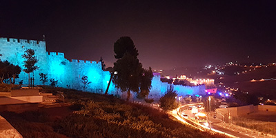 LumenRadio Illuminates the Old City Walls of Jerusalem