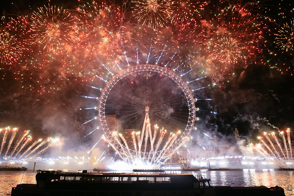 London’s New Year Eve show powered by LumenRadio’s Wireless DMX technology