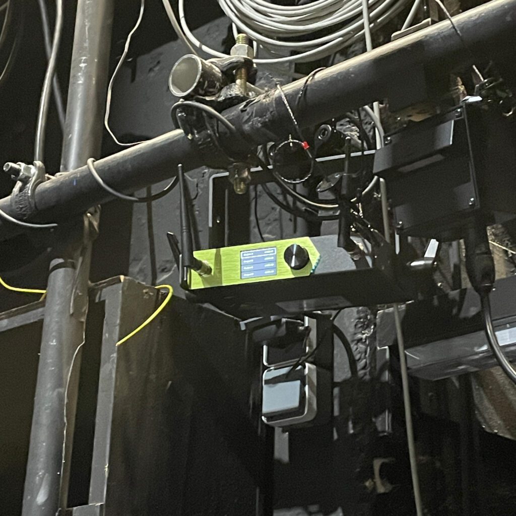 wireless dmx in theater an der wien