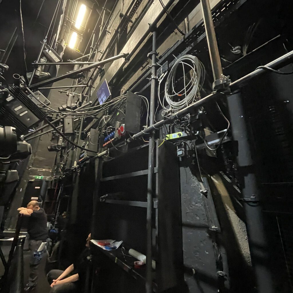 wireless dmx in theater an der wien