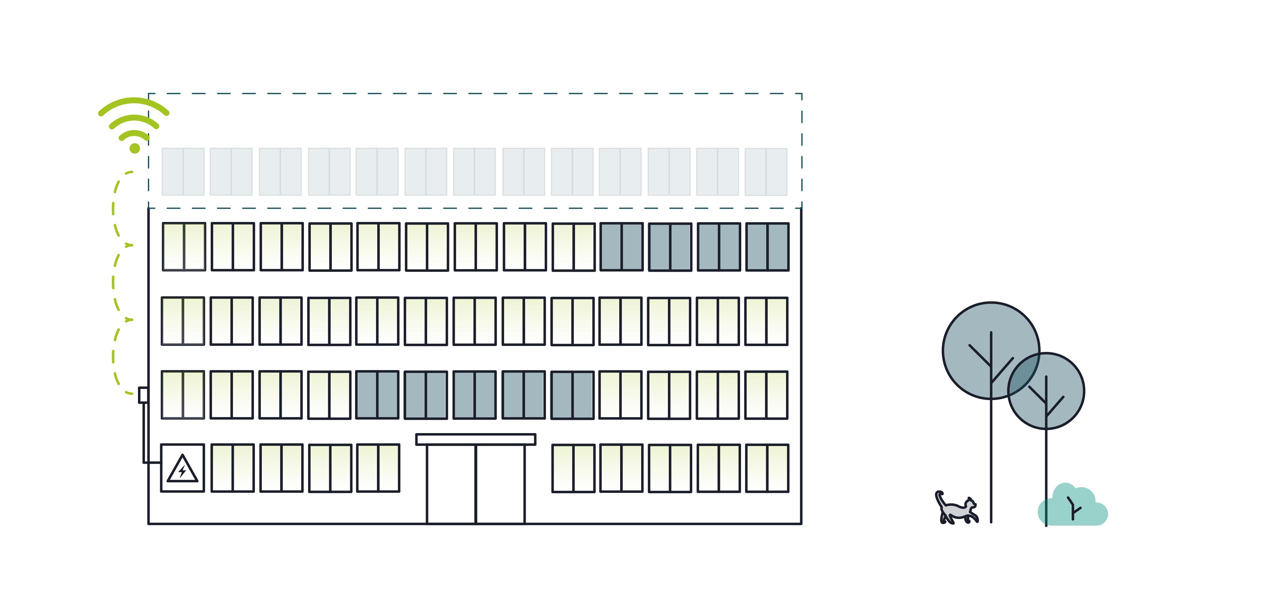 Scalable office expansion Picture