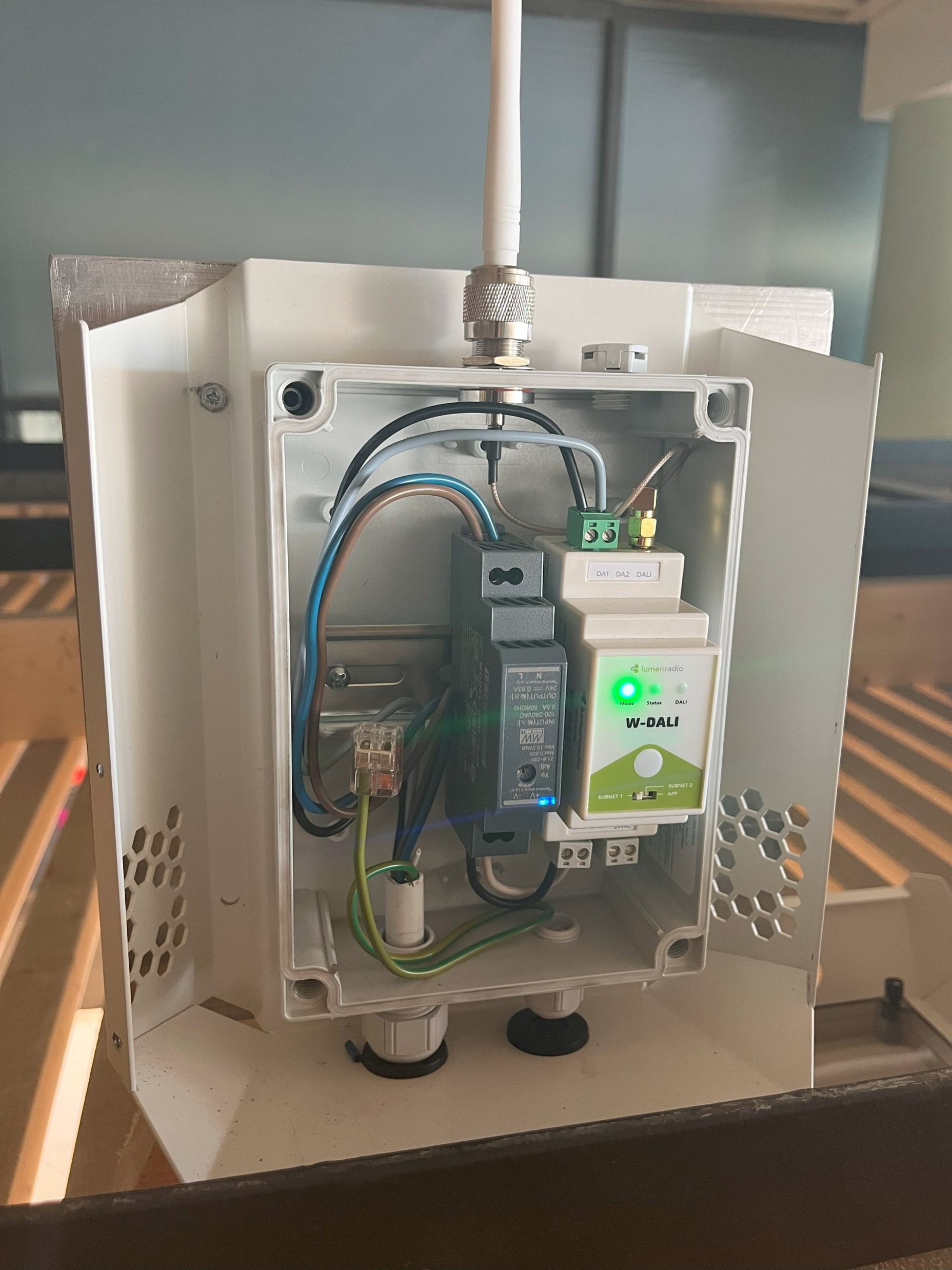 W-DALI powers smarter lighting at Helsingborg bus terminal - LumenRadio