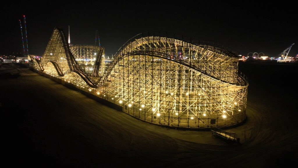 Thrills, lights and rock-solid wireless: how WiLL lit up Morey's Piers' Great White Roller Coaster
