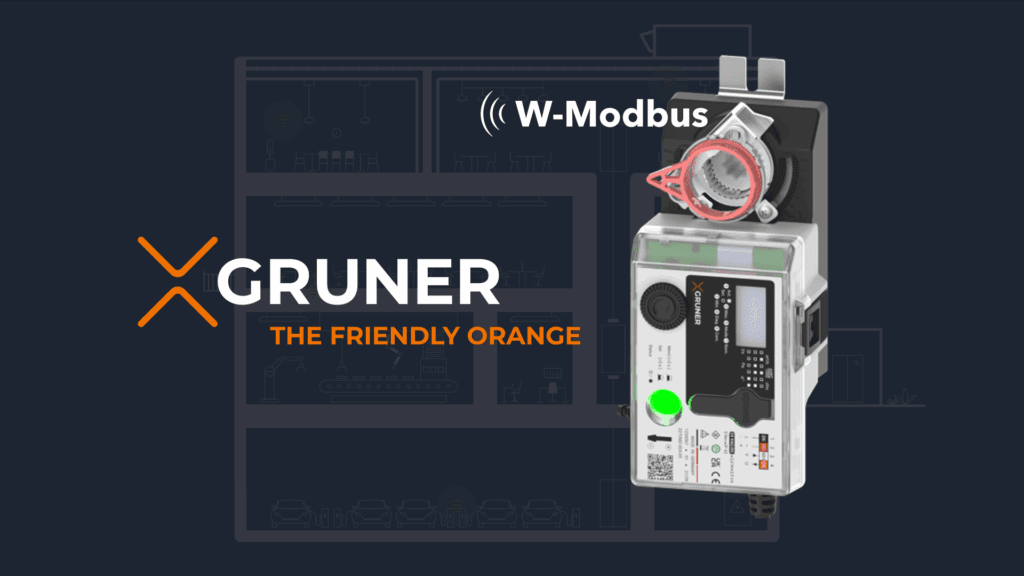 Gruner launches the world’s first wireless Modbus actuator, adding an important piece of the puzzle to the W-Modbus ecosystem