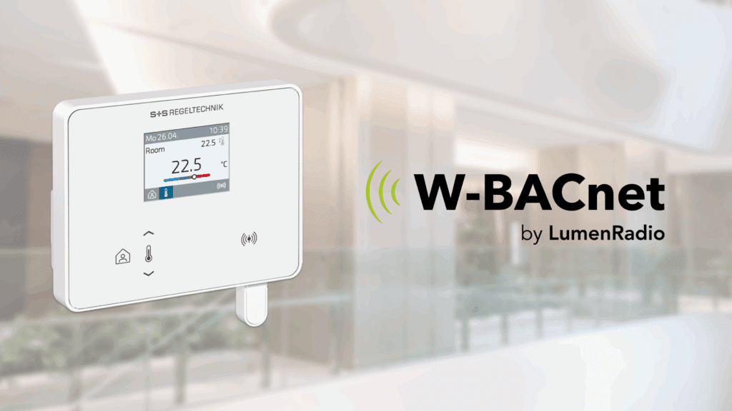 S+S expands wireless portfolio with new W-BACnet room controller
